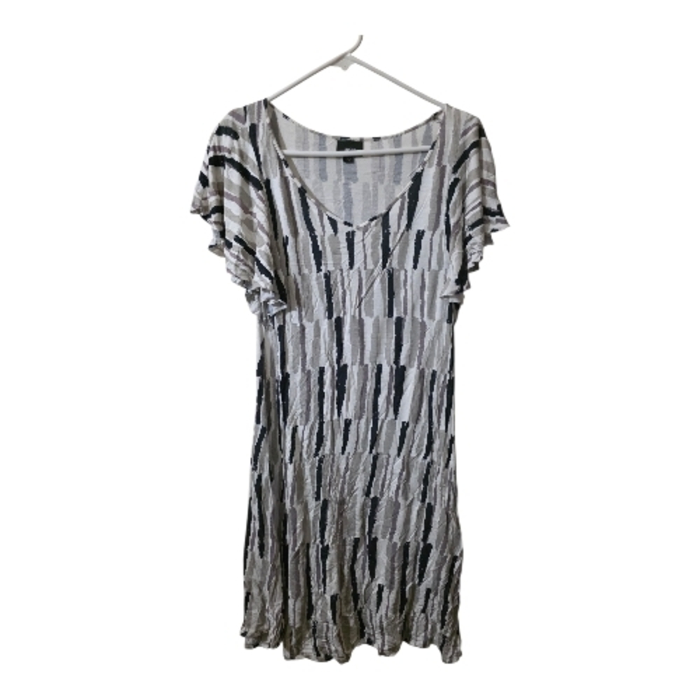 Stylish Black and White Women's Dress